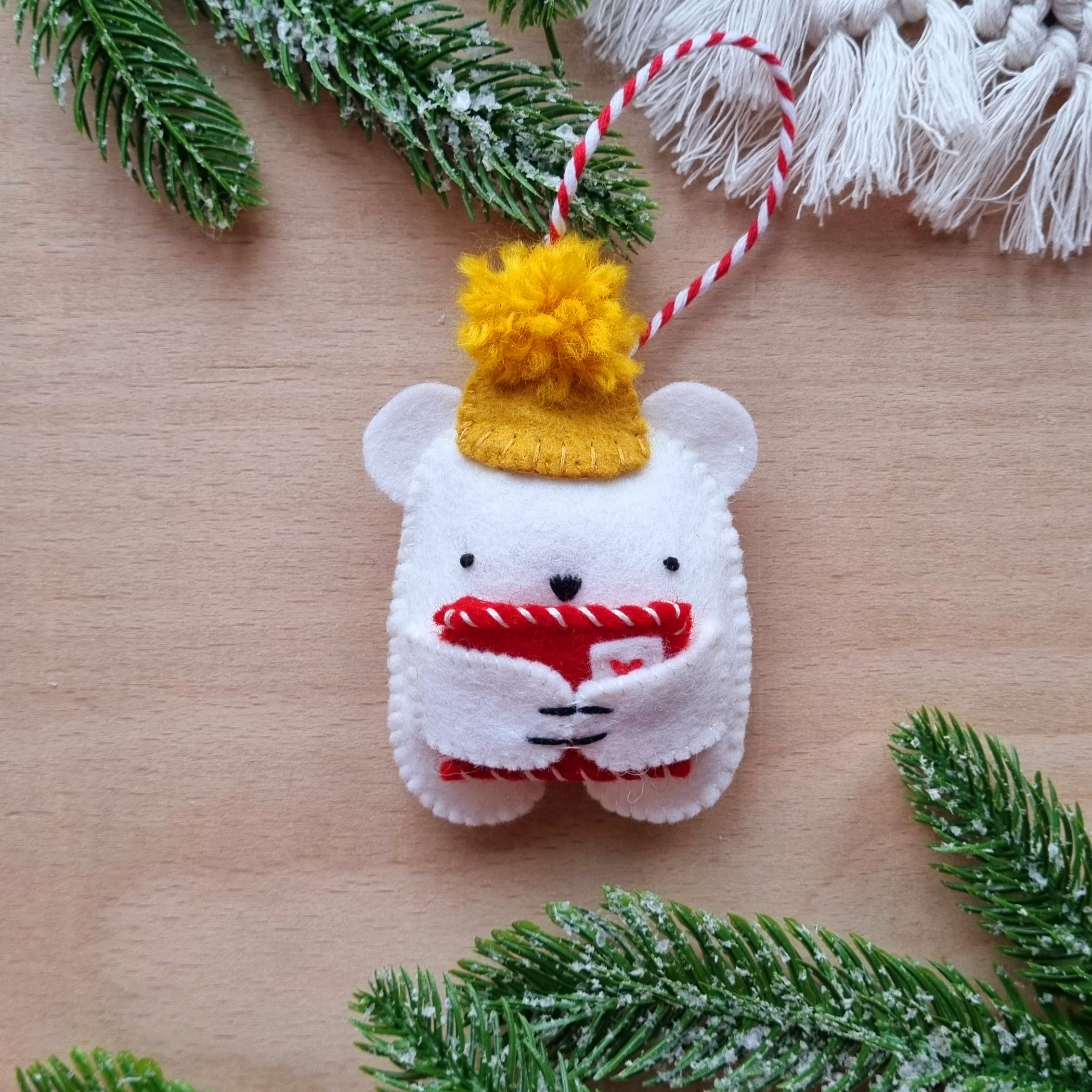 Advent Calendar Polar Bear With A Xmas Letter PDF Pattern What A advent-calendar-polar-bear-with-a-xmas-letter-pdf-pattern-what-a