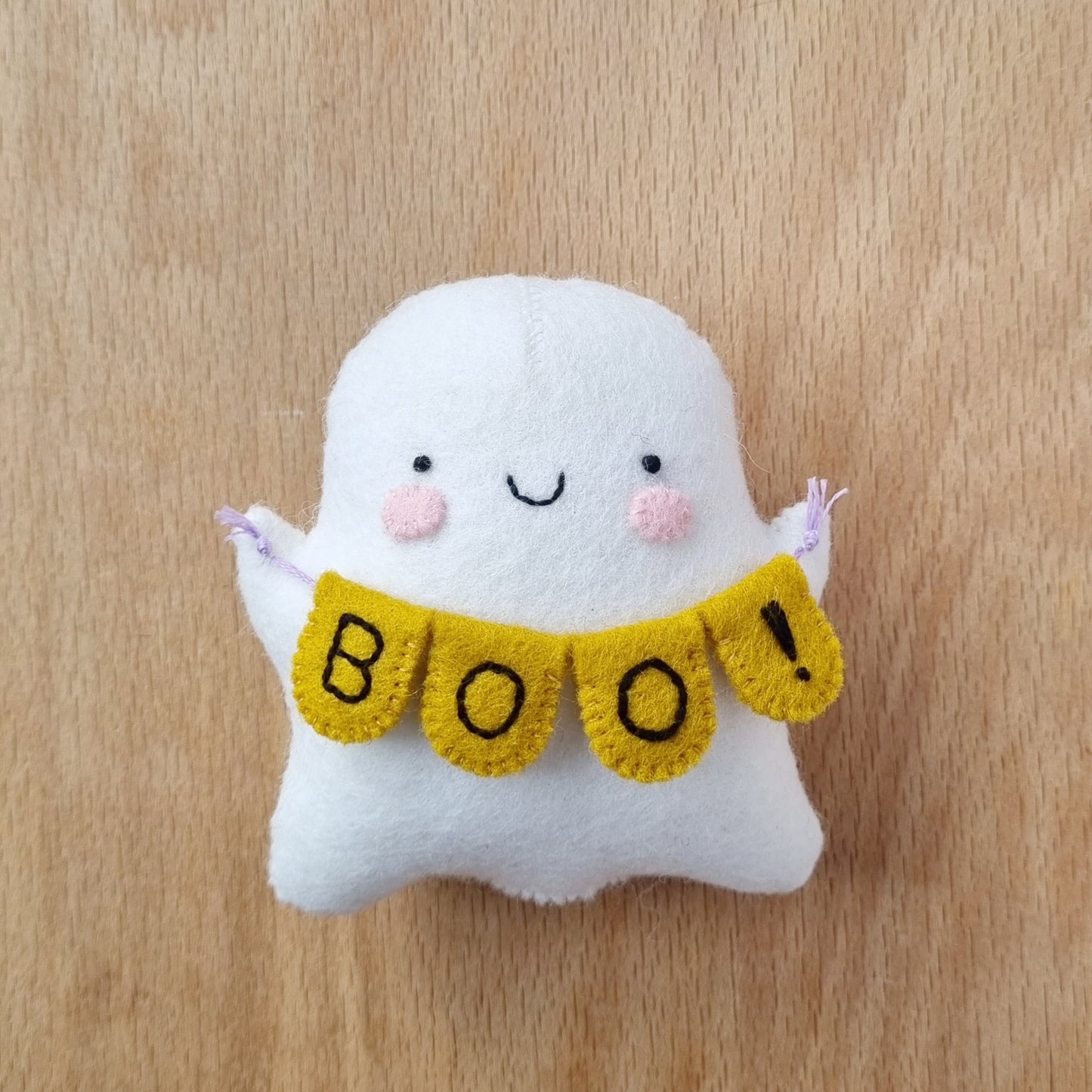 Spooky Boo Ghost PDF Pattern + tutorial