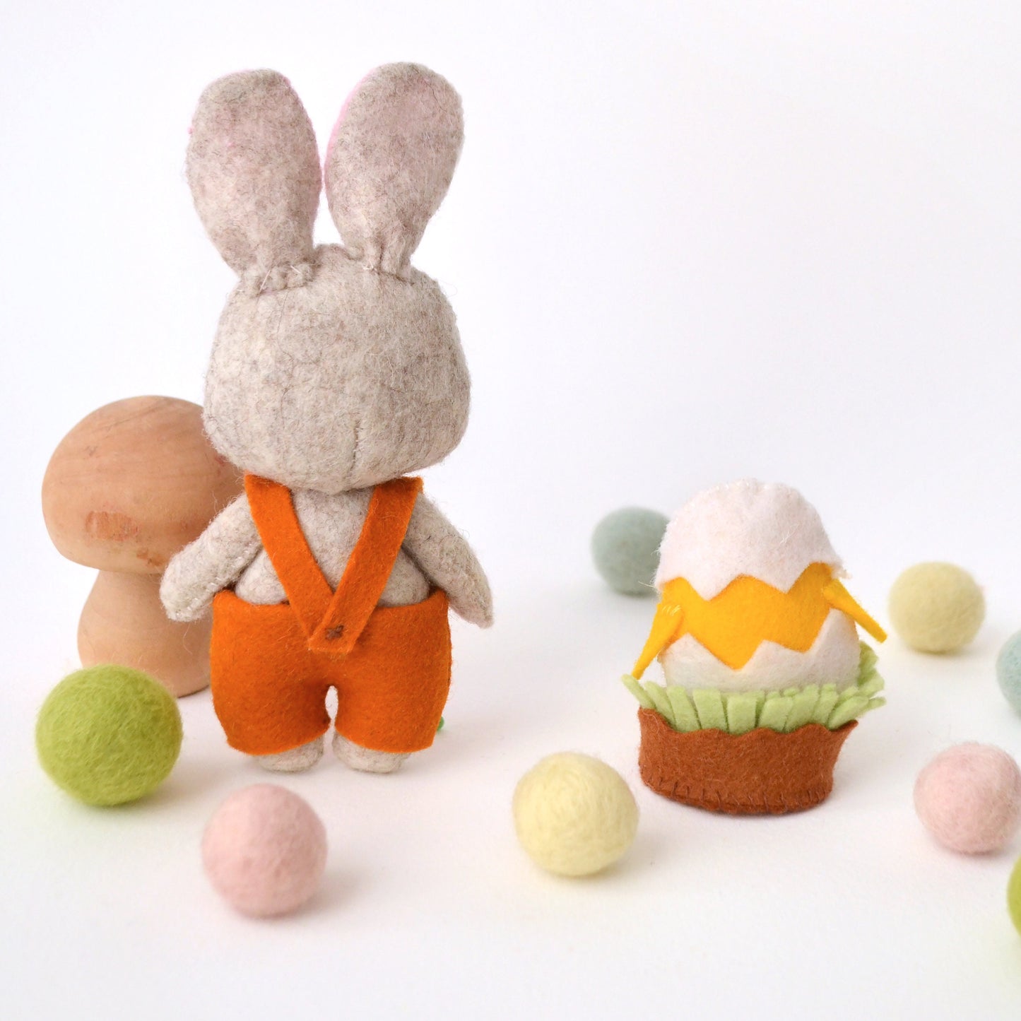Easter Bunny and Chick PDF Pattern + Tutorial