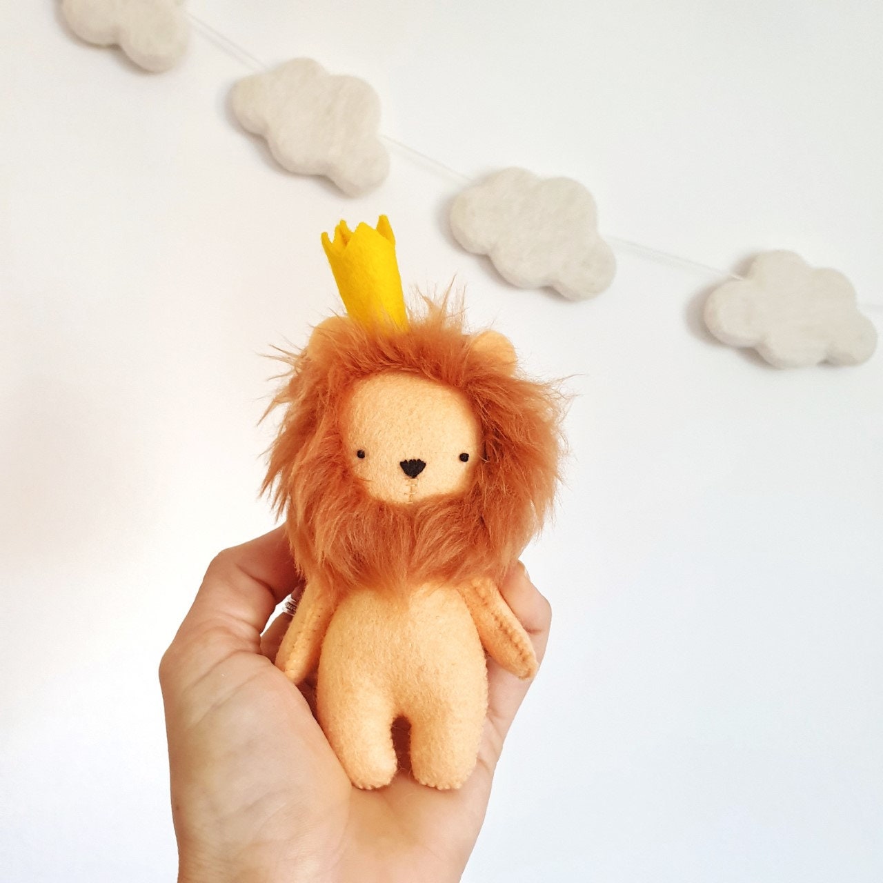 Lion with a Crown PDF Patterns + Tutorial