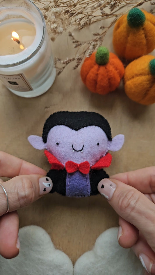 Dracula PDF pattern Not-So-Scary Friends
