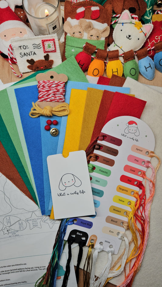 DIY sewing set Advent Calendar 2025