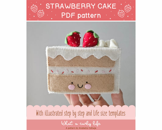 Strawberry Birthday Cake