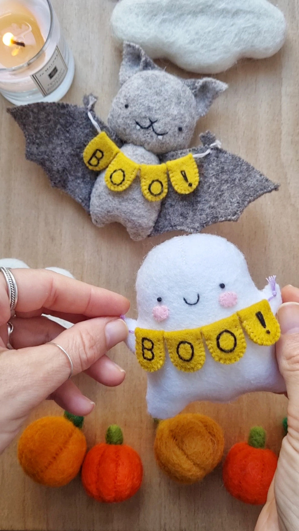 Spooky Boo Friends PDF Patterns + tutorials – What a Curly Life