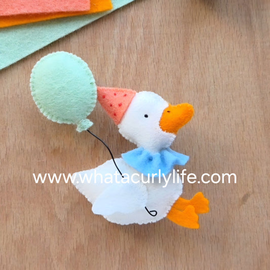 Birthday Little Goose PDF Pattern