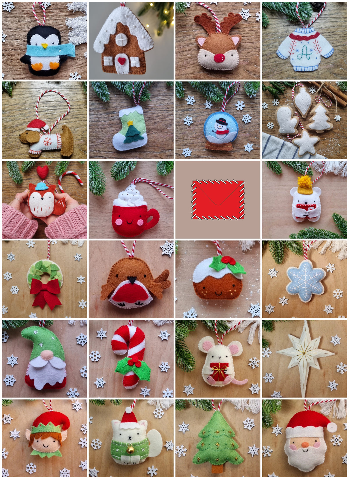 Advent Calendar patterns + Illustrated tutorials 2023 – What a Curly Life