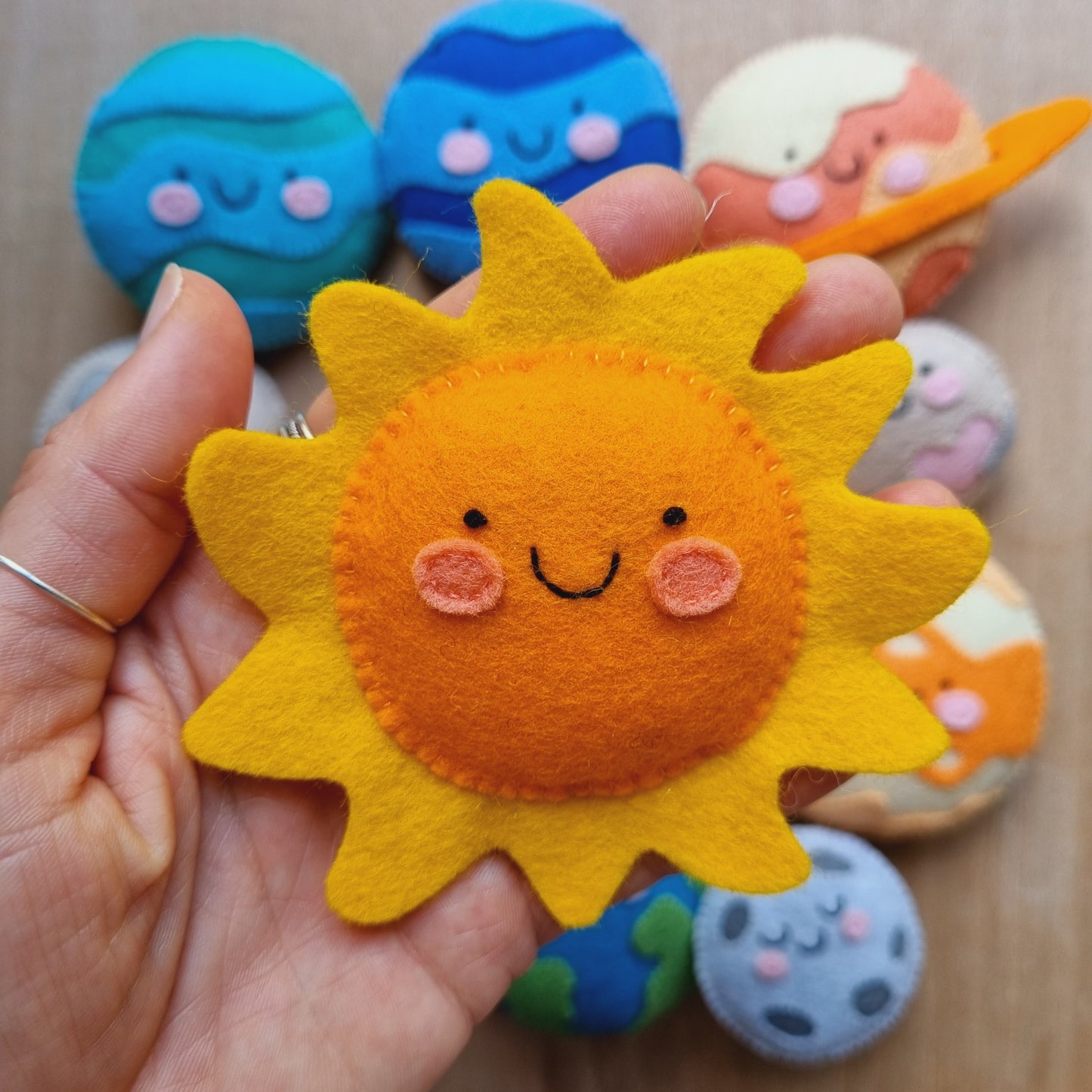 SOLAR SYSTEM Illustrated Tutorial and PDF Pattern + Commercial License
