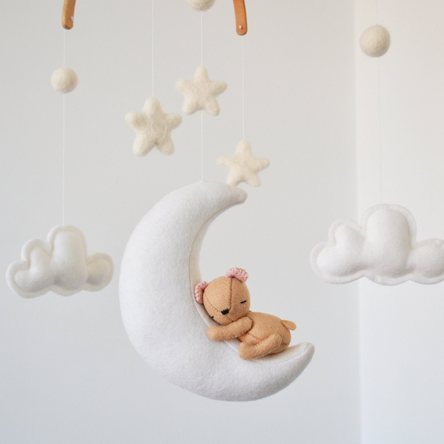 Bear Sleeping on the Moon