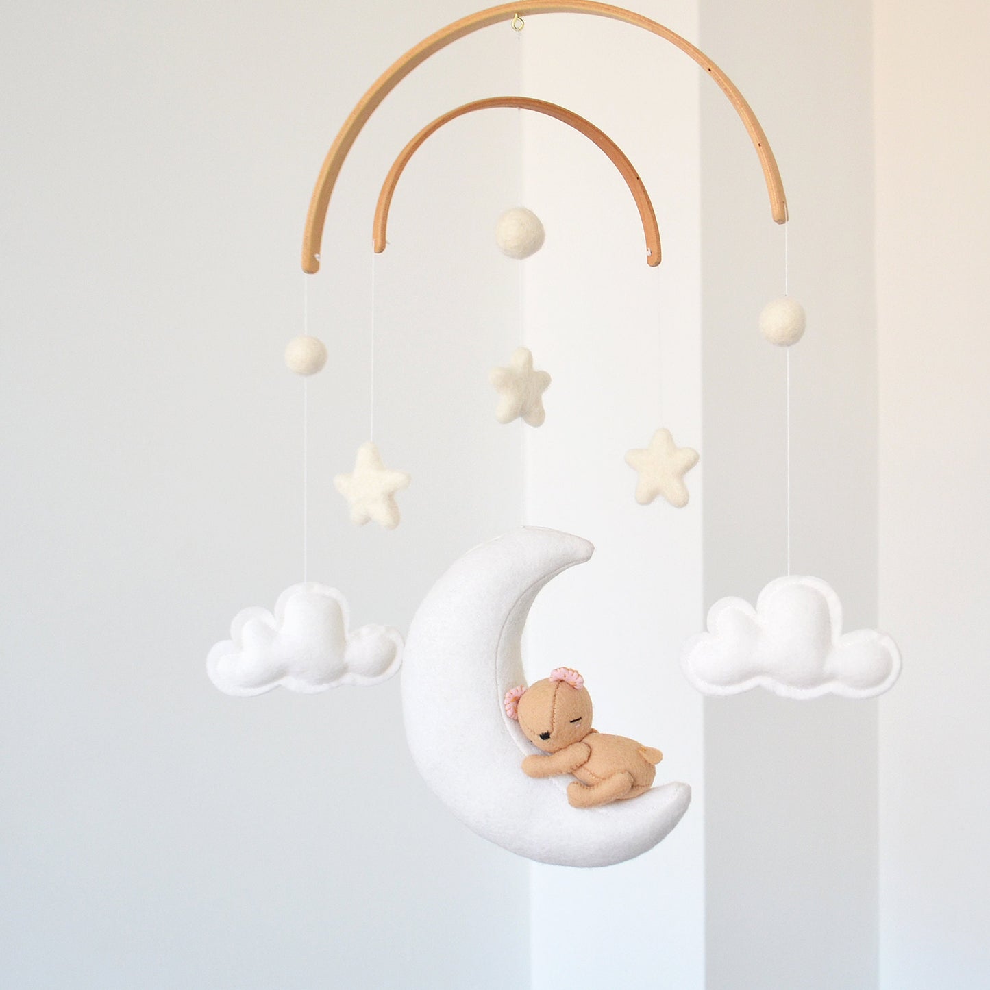 Bear Sleeping on the Moon