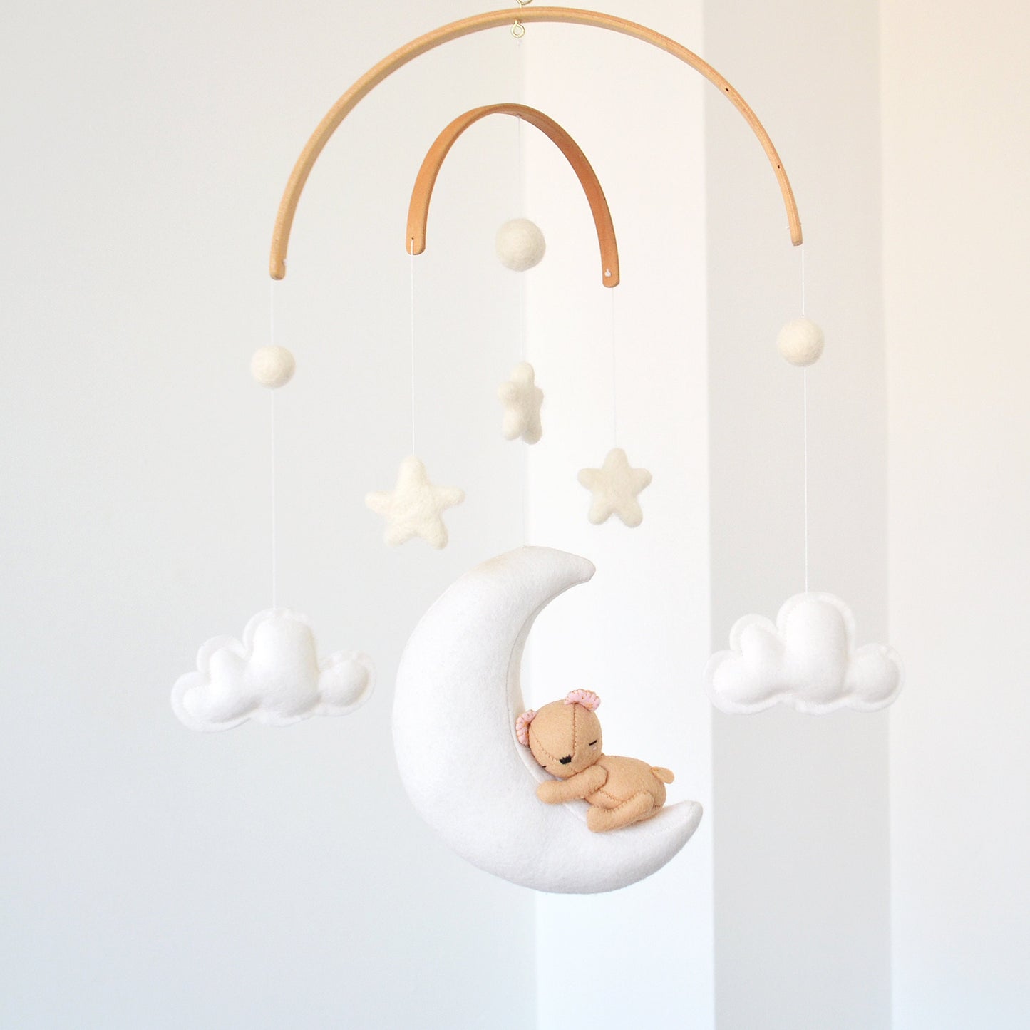 Bear Sleeping on the Moon