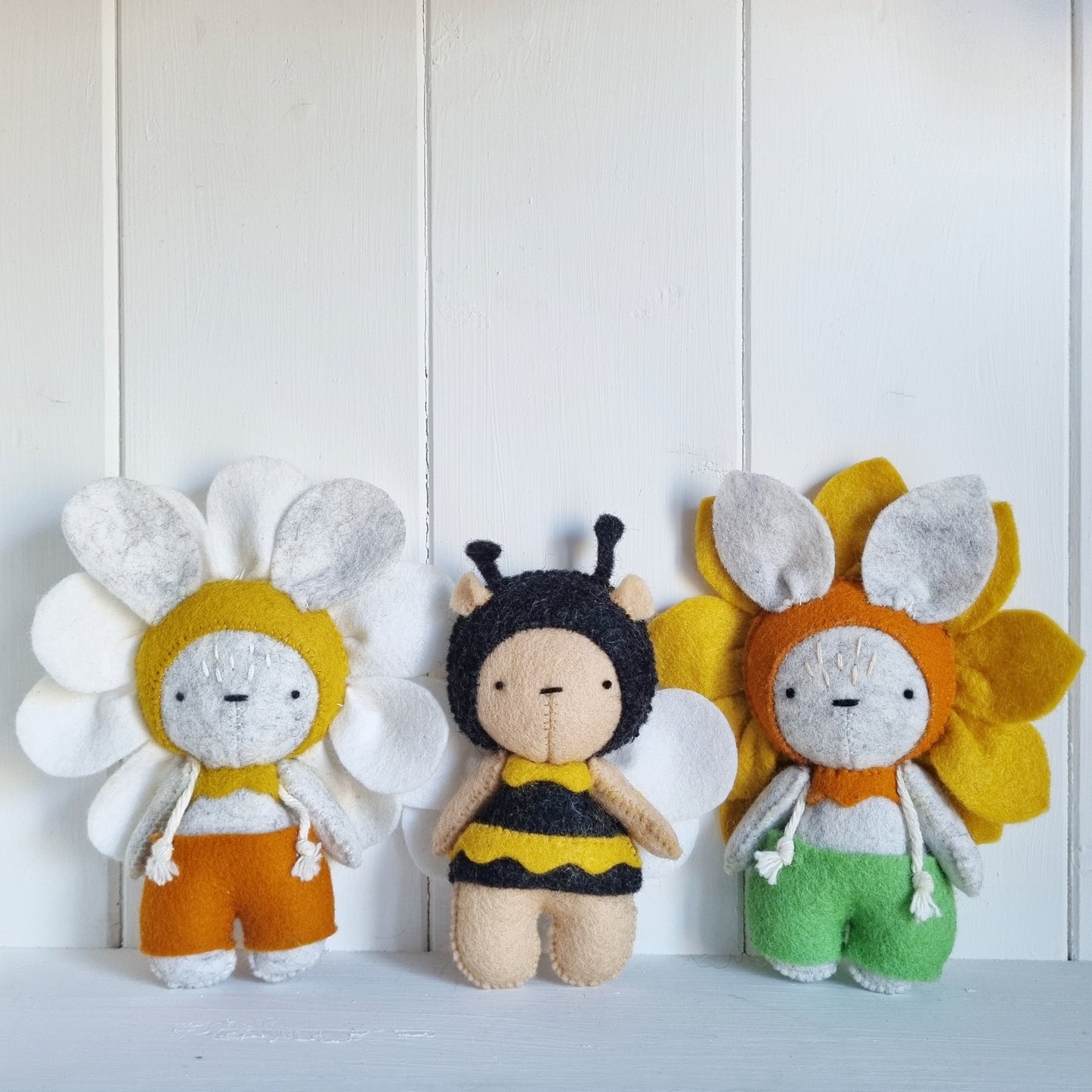 The Blooming friends PDF Patterns + Tutorial
