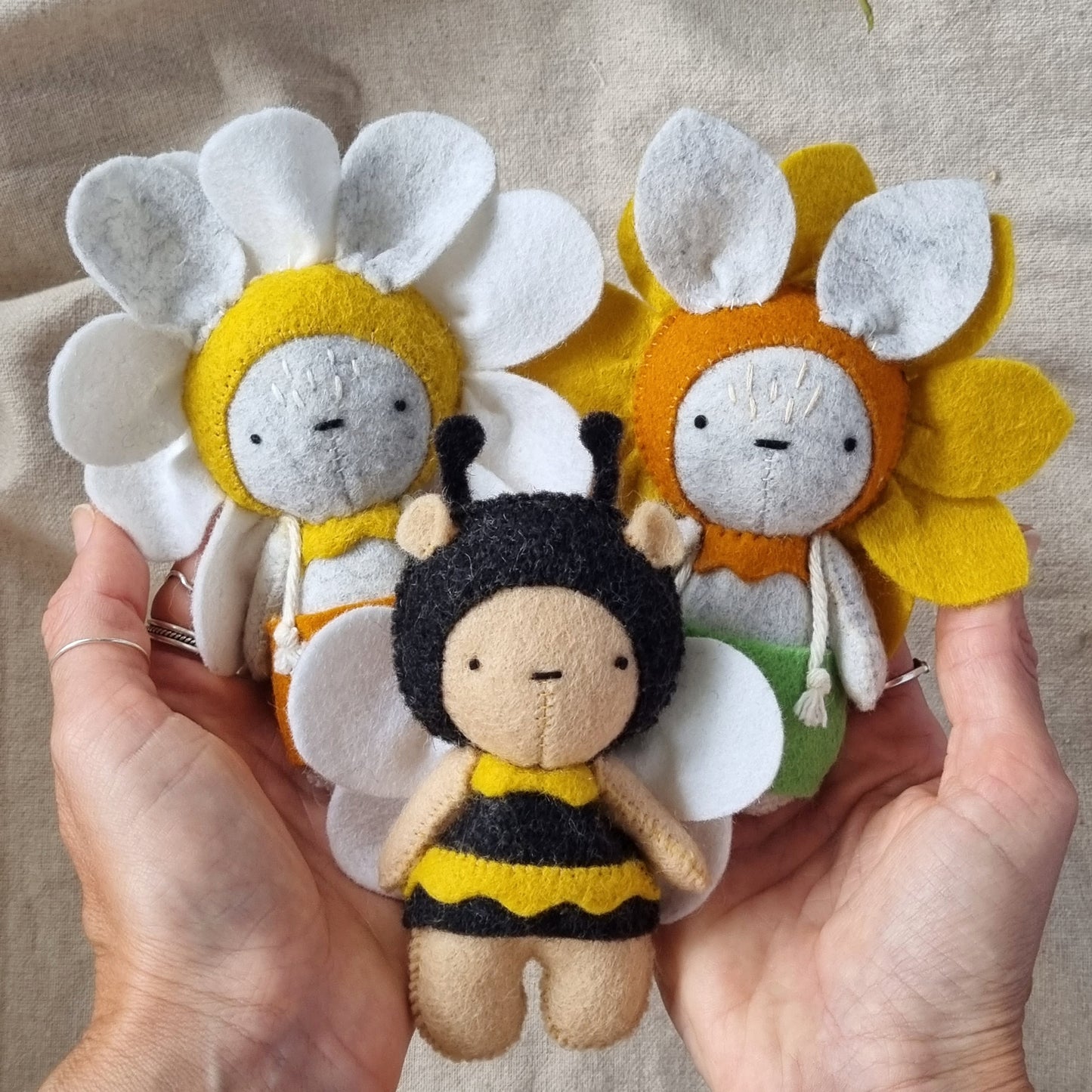 The Blooming friends PDF Patterns + Tutorial